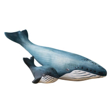 Bumbu Wooden Toy Blue Whale Family Set
