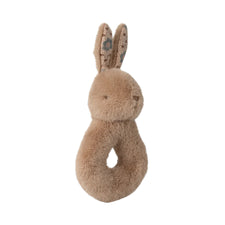 Maileg Rabbit Rattle Set (Cream Peach)