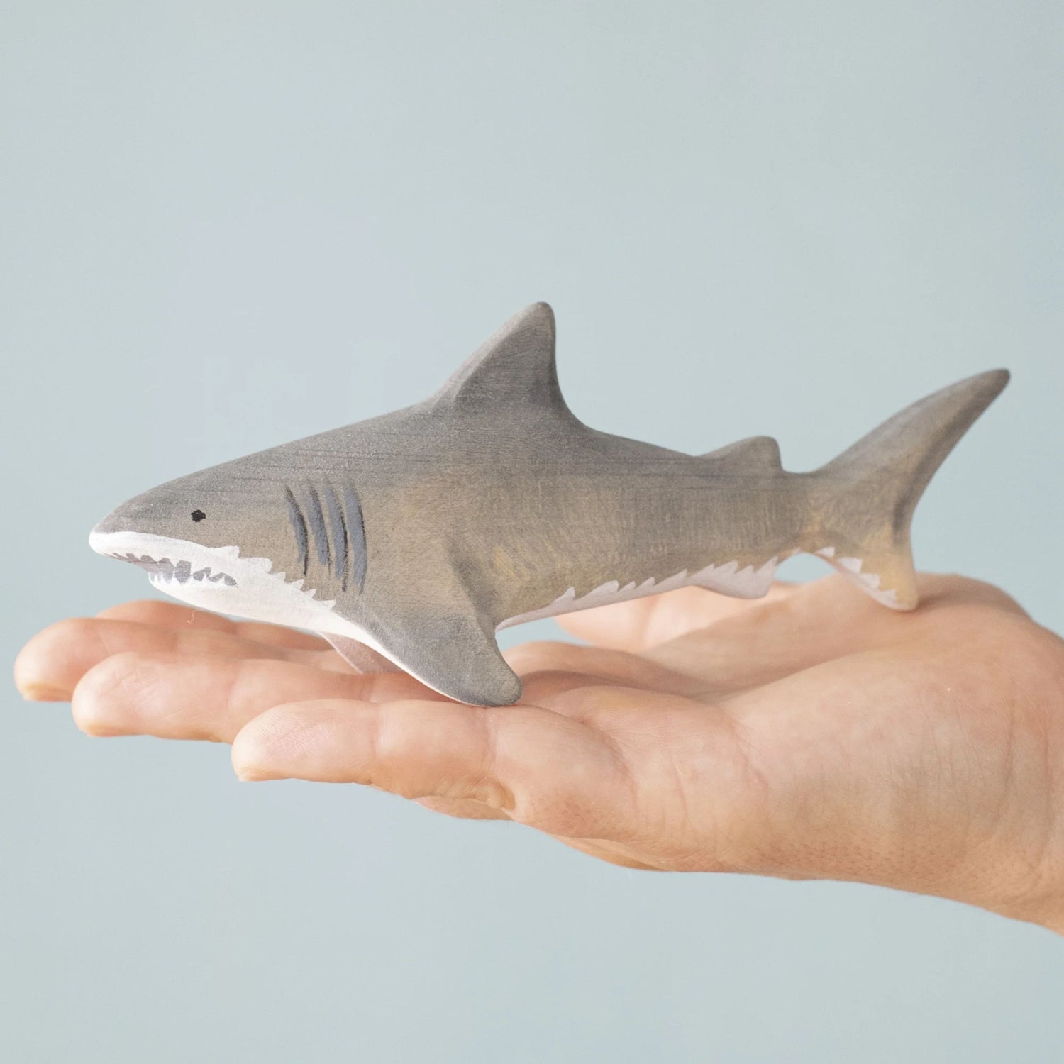 Bumbu Wooden Toy Shark Family Set