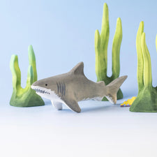 Bumbu Wooden Toy Shark Family Set