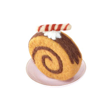 Felt Chocolate Swiss Roll | Play Food