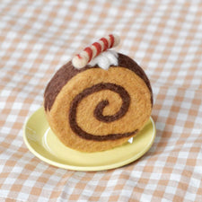 Felt Chocolate Swiss Roll | Play Food