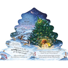 The Magic of Christmas: A Foldout Christmas Storybook - Ribbon Closure Creates a 3-D Tree! | Board