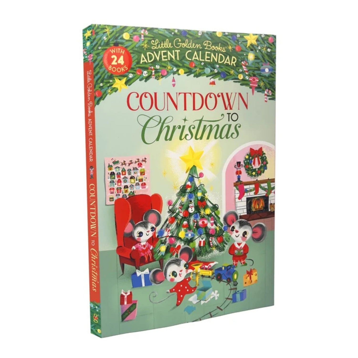 Little Golden Books Advent Calendar: Countdown to Christmas: With 24 Winter Holiday Books