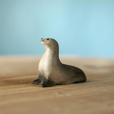 Bumbu Wooden Toy Harp Seal Family and Iceberg Set