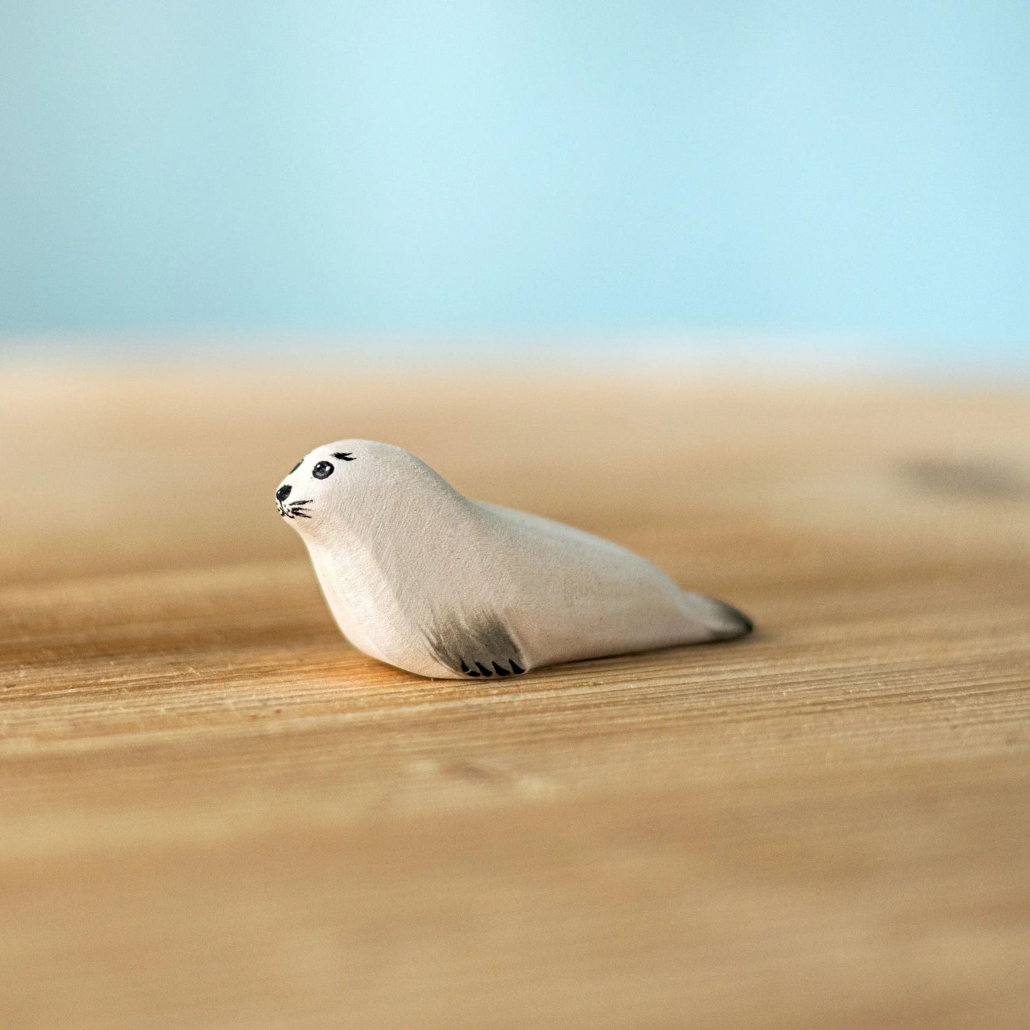 Bumbu Wooden Toy Harp Seal Family and Iceberg Set