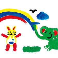 Little Creatives Jumbo Washable Squeezing Paintbrush (Set of 6)