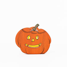 Jack-O'-Lantern | Wooden Halloween Toy