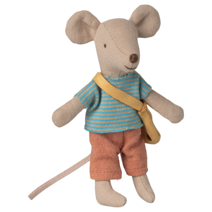 PRE-ORDER Maileg Mouse with Bag (Little Brother)