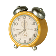 Maileg Alarm Clock - Yellow (Mouse)