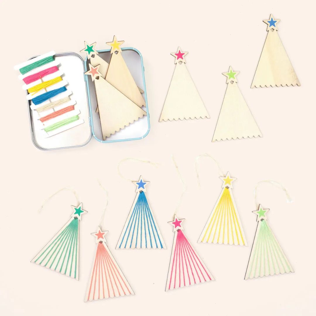 Thread Through Trees Decoration Kit