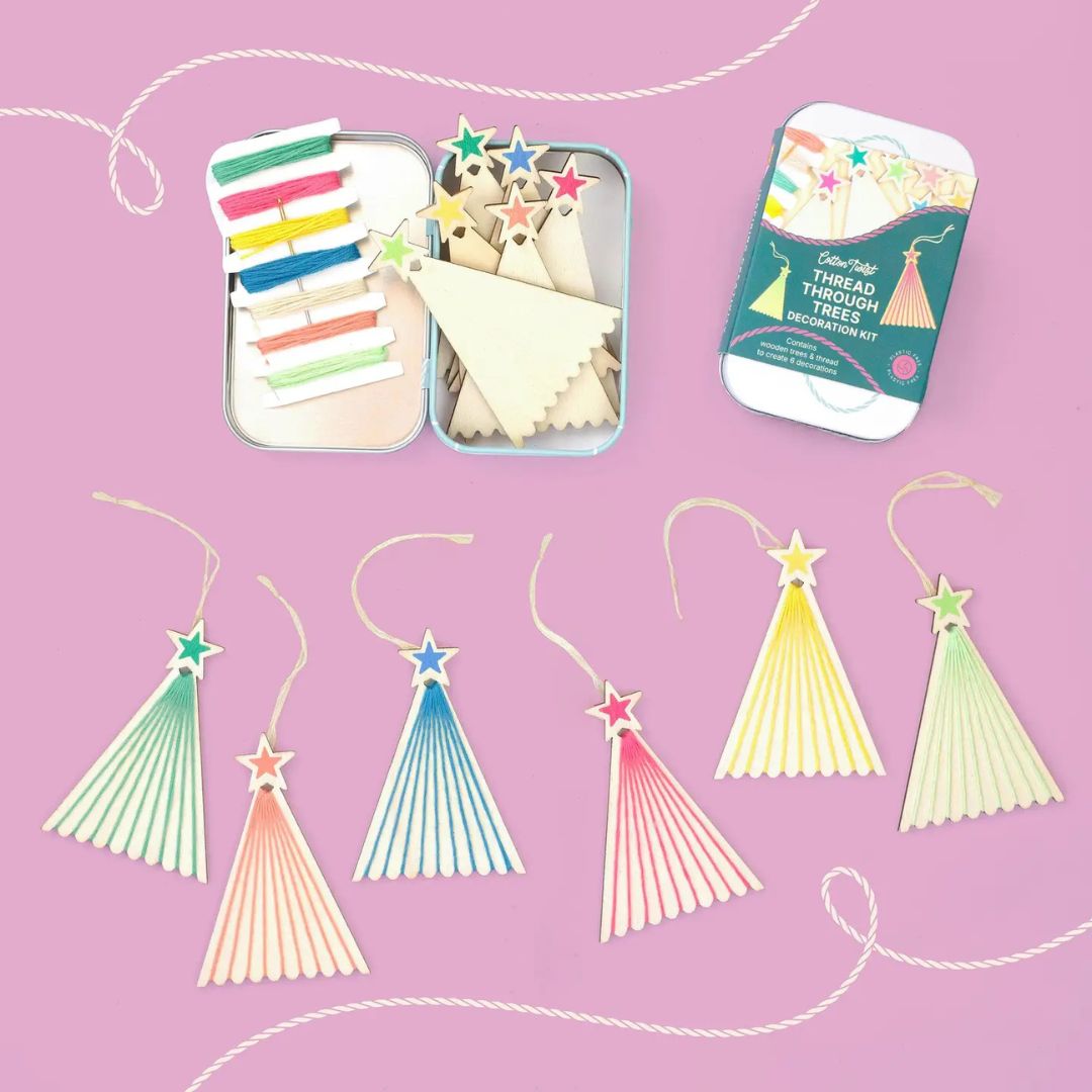 Thread Through Trees Decoration Kit