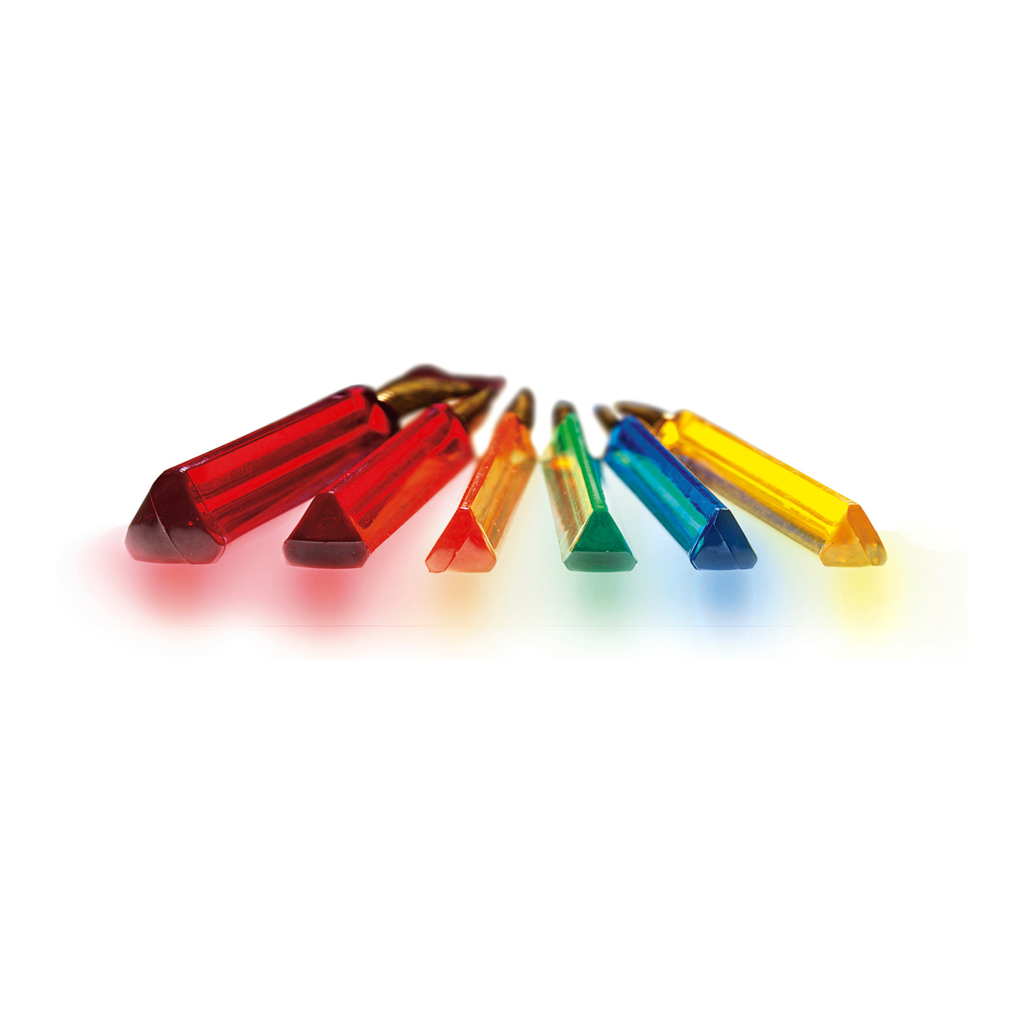 Triangular Paintbrushes, Assorted Sizes (Set of 6)