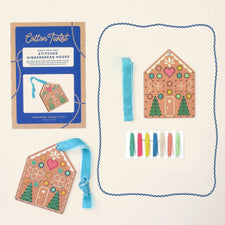 Make Your Own Stitched Gingerbread House
