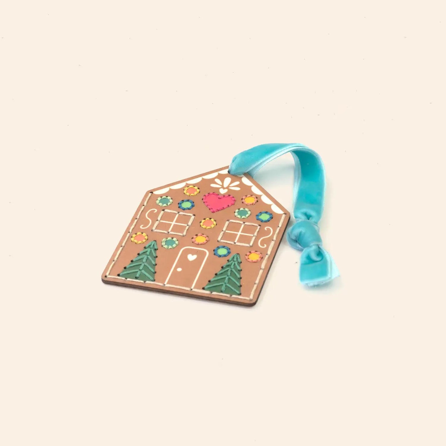 Make Your Own Stitched Gingerbread House