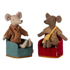 Maileg Folding Chair - Mint (Mouse)