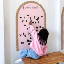 ORIGINAL Wooden Frame Kit for Magic Playwall (Scallop)