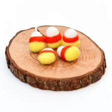 Felt Candy Corn Cones | Halloween (Set of 5)