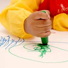 Little Creatives Jumbo Ultra Washable Markers (Set of 6)