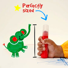 Little Creatives Jumbo Ultra Washable Markers (Set of 6)