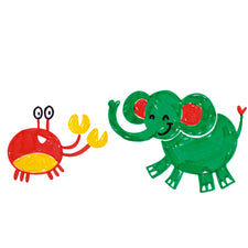 Little Creatives Jumbo Ultra Washable Markers (Set of 6)