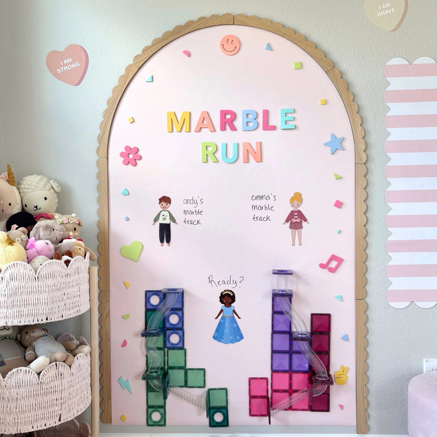 JUMBO Wooden Frame Kit for Magic Playwall (Scallop)