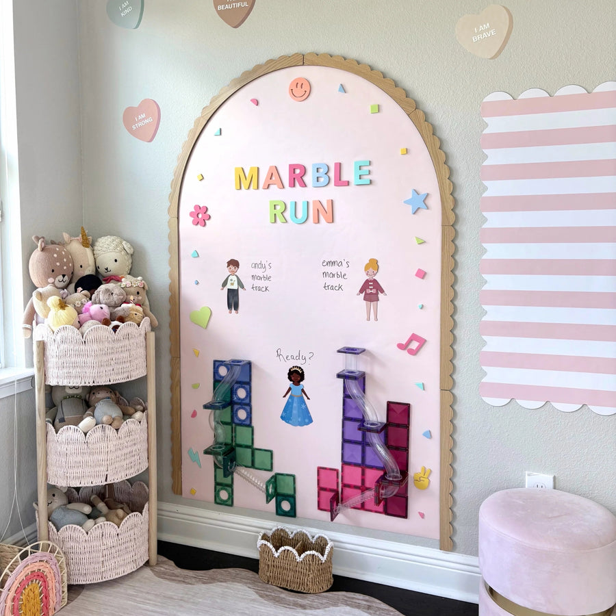 JUMBO Wooden Frame Kit for Magic Playwall (Scallop)