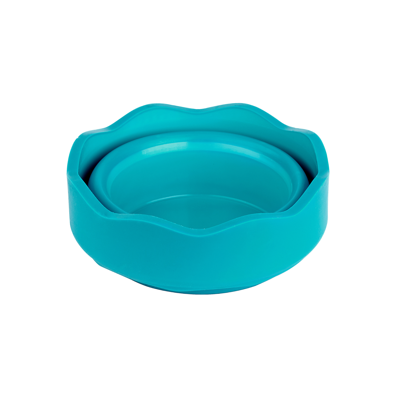 Clic & Go Collapsable Water Cup For Painting (Turquoise)