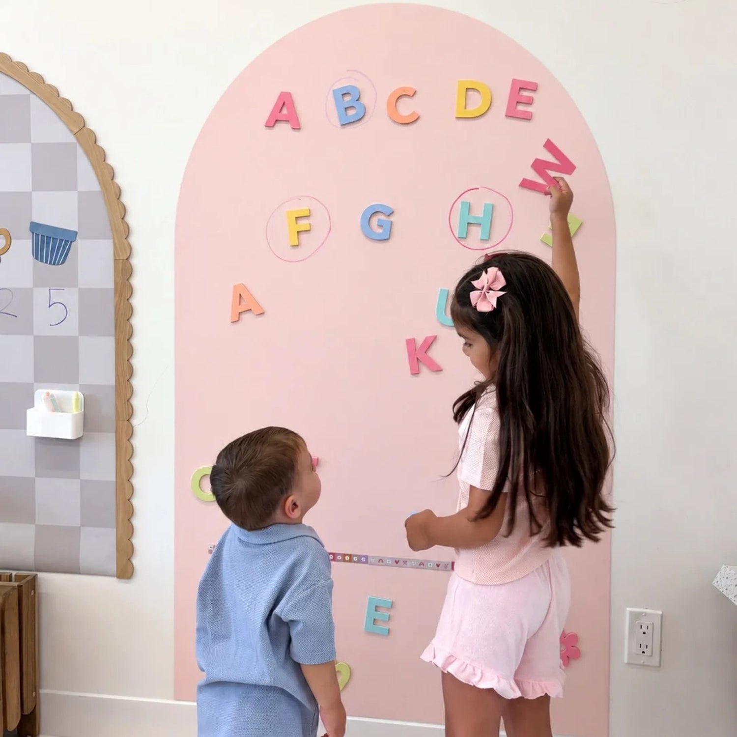 XL Oversized Soft Foam Magnetic Letters & Symbols (75pc Set)