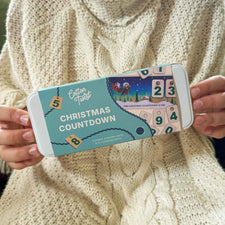 Christmas Countdown Wooden Calendar Chart