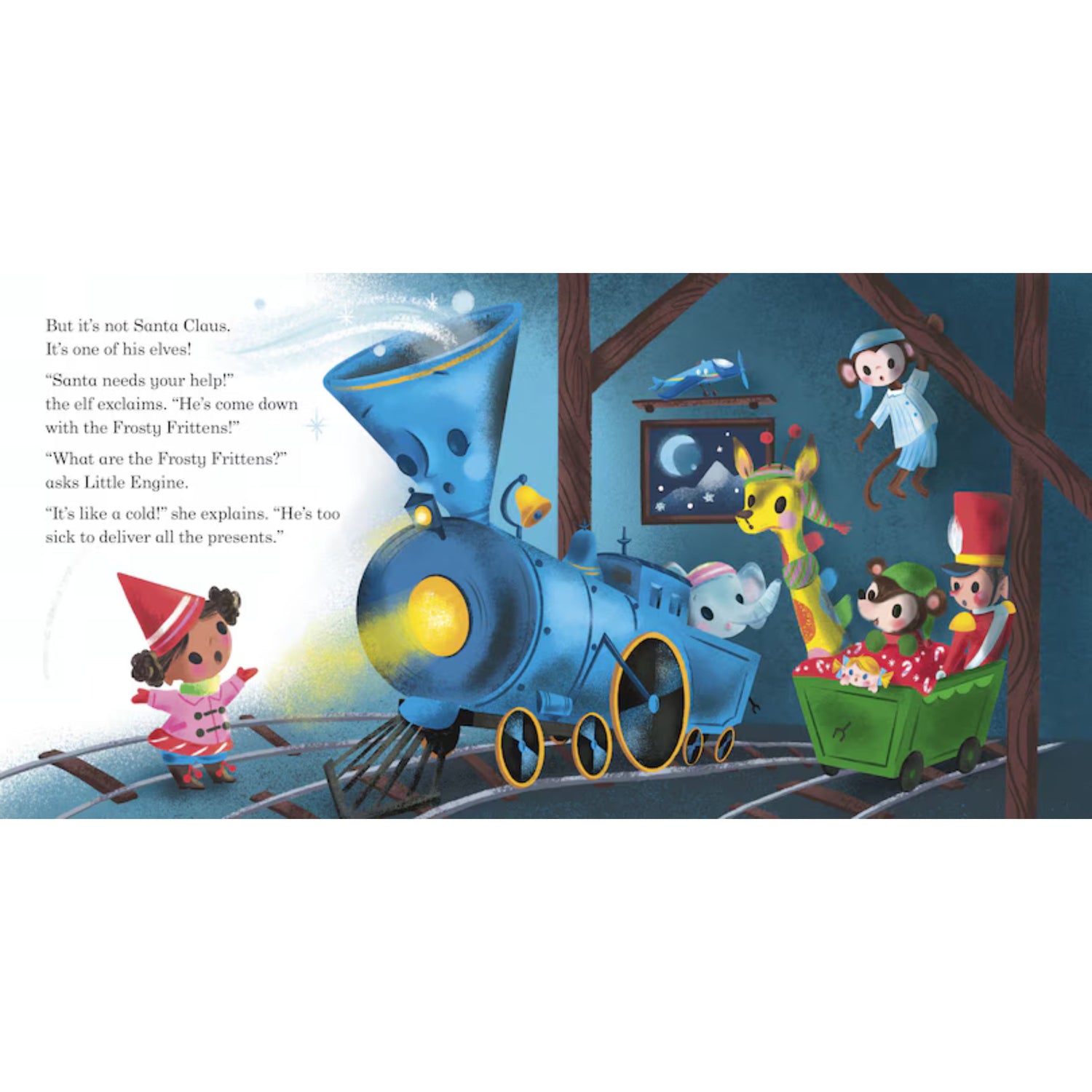 The Little Engine That Could Saves Christmas | Hardcover