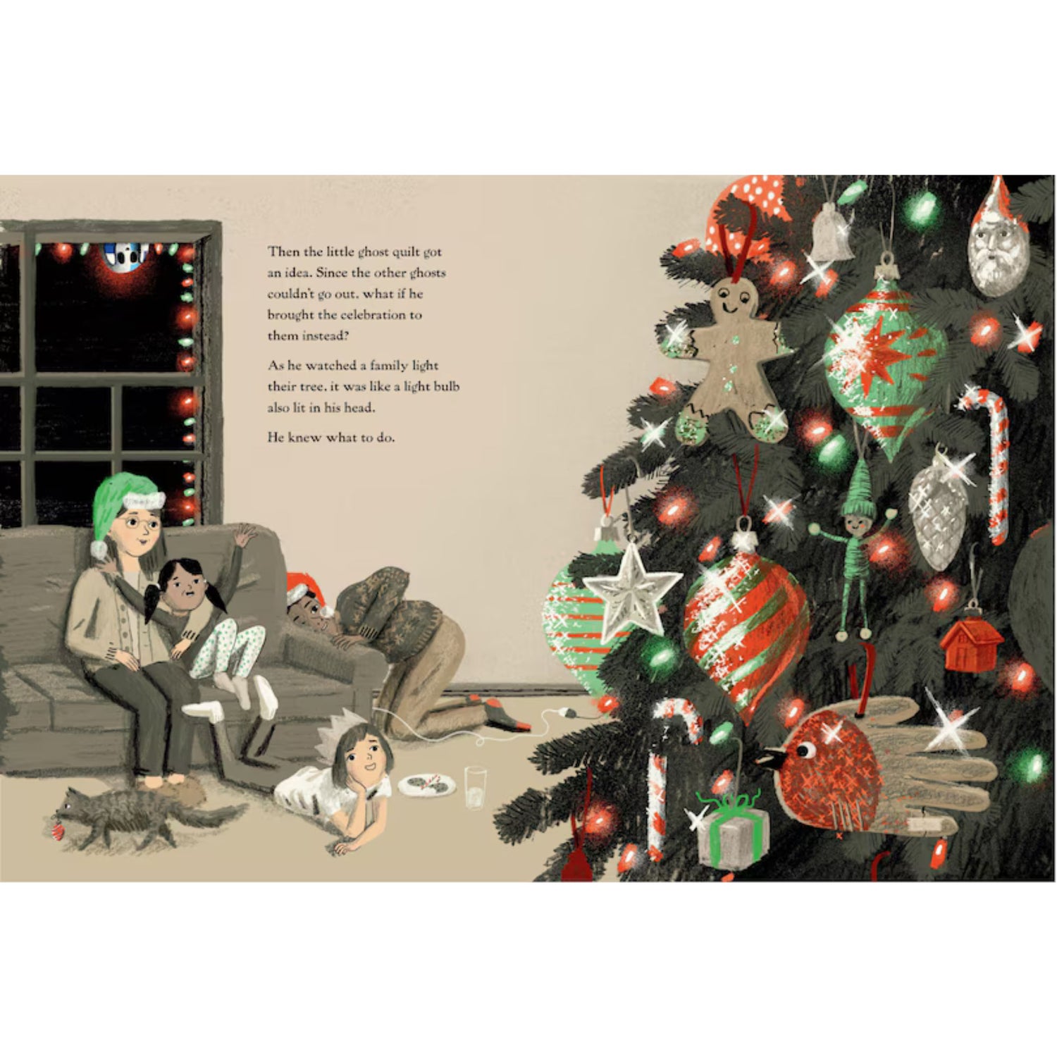 The Little Ghost Quilt's Winter Surprise | Hardcover (Canadian Author & Illustrator)
