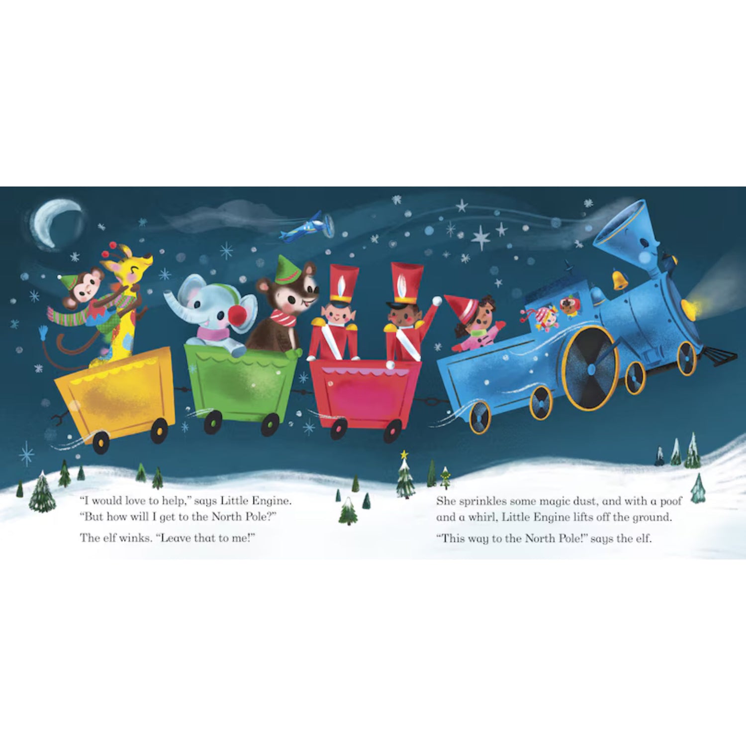 The Little Engine That Could Saves Christmas | Hardcover