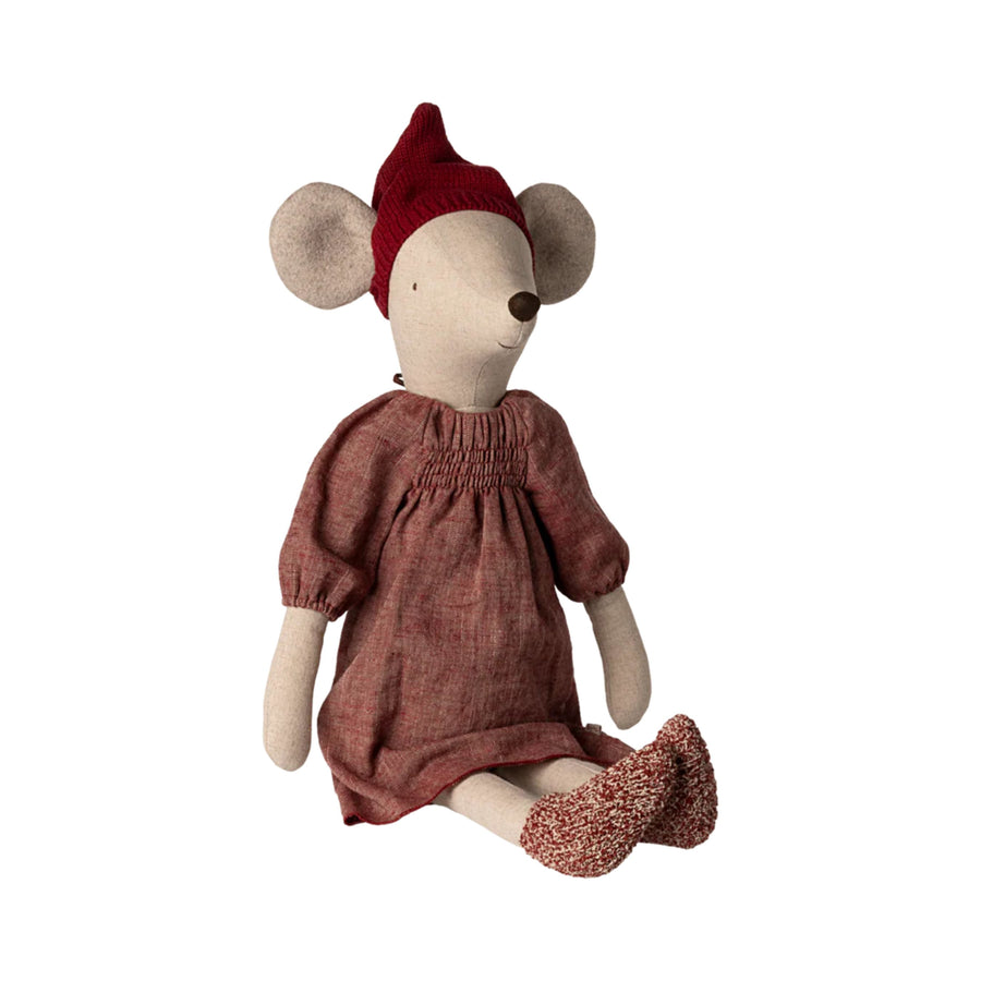 PRE-ORDER Maileg Christmas Mouse Maxi (Girl)