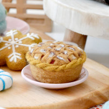 Felt Lattice Apple Pie | Play Food