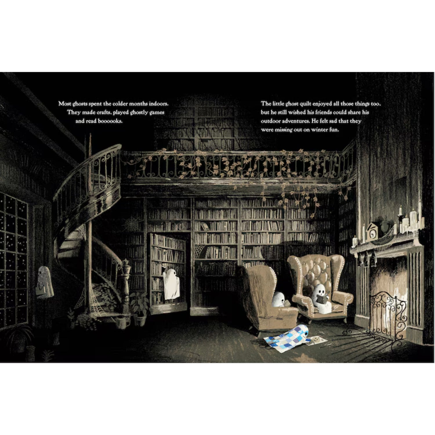 The Little Ghost Quilt's Winter Surprise | Hardcover (Canadian Author & Illustrator)