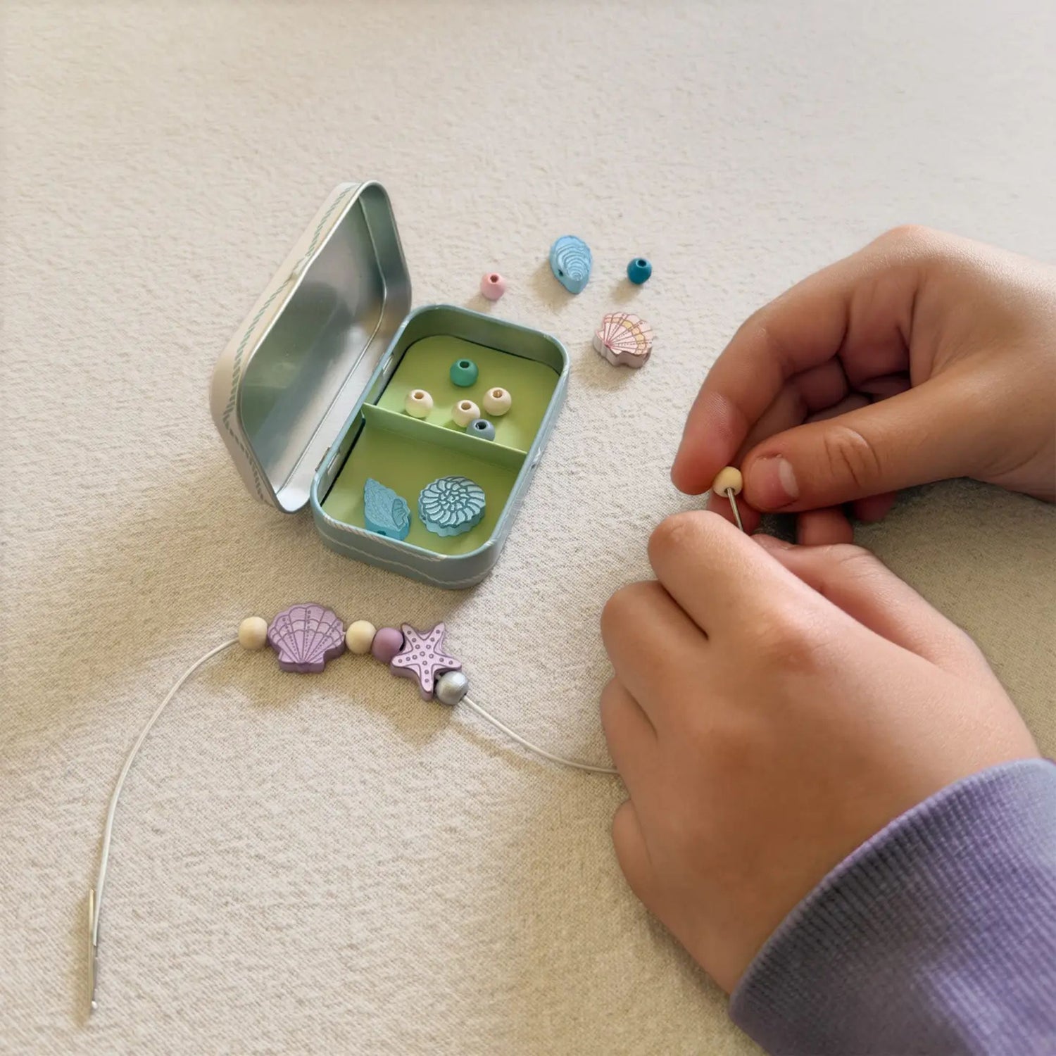 Seashell Bracelet Craft Kit