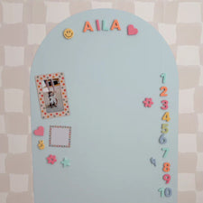 Magic Playwall - Arch Magnetic Wall Decal (Sky Blue)