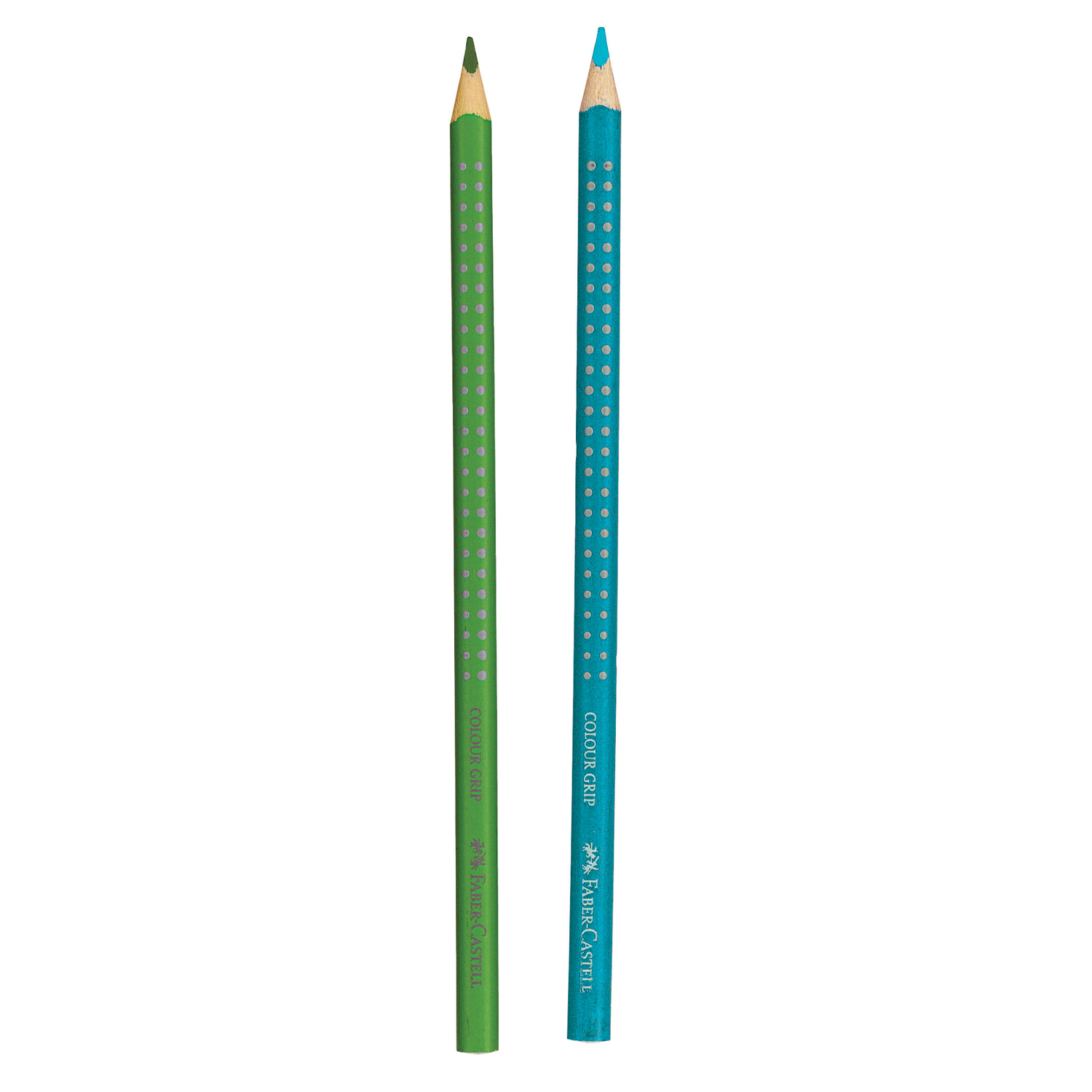 Grip Ecopencils - Colour Pencils with Raised Grip For Kids (Set of 24)
