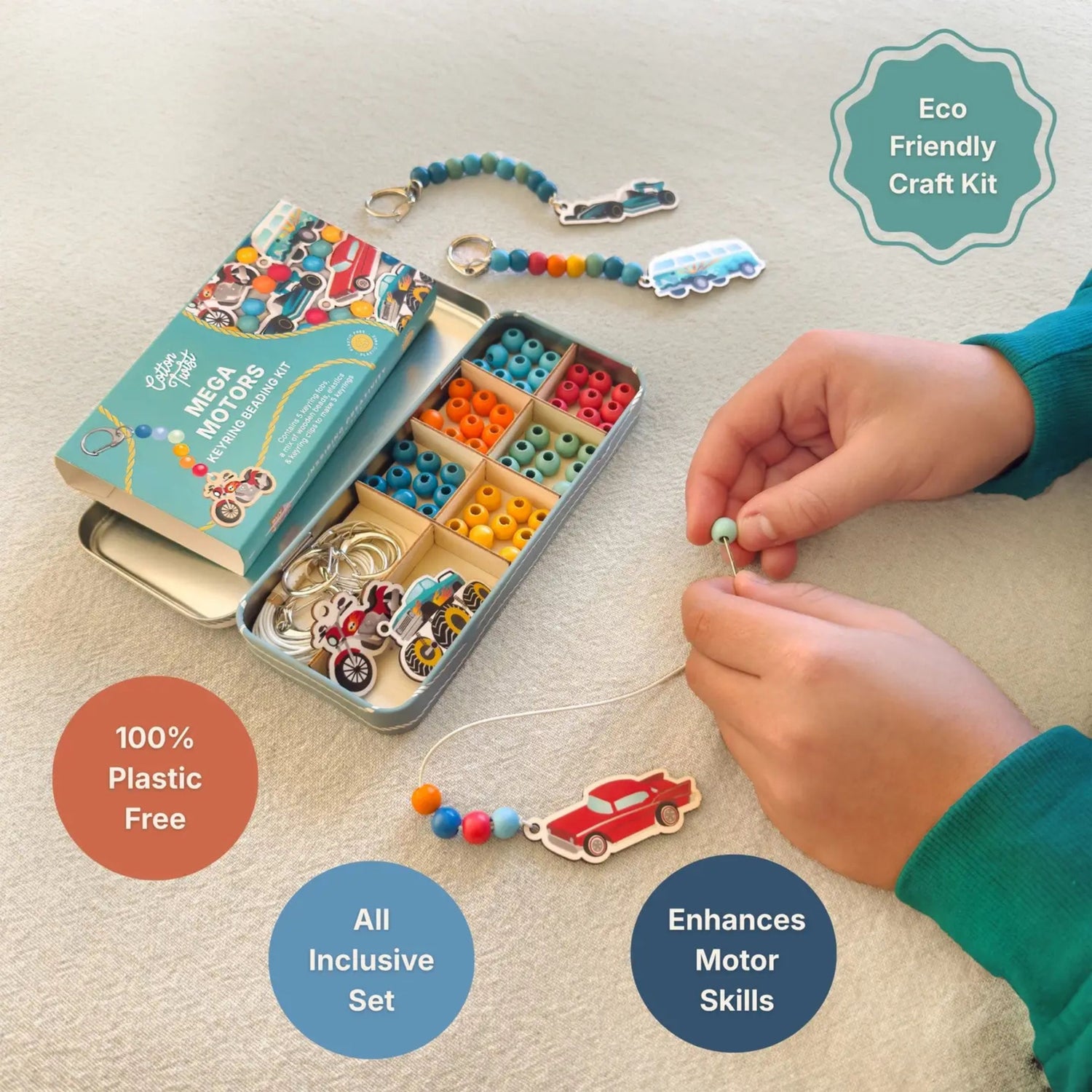 Mega Motors Keyring Making Kit