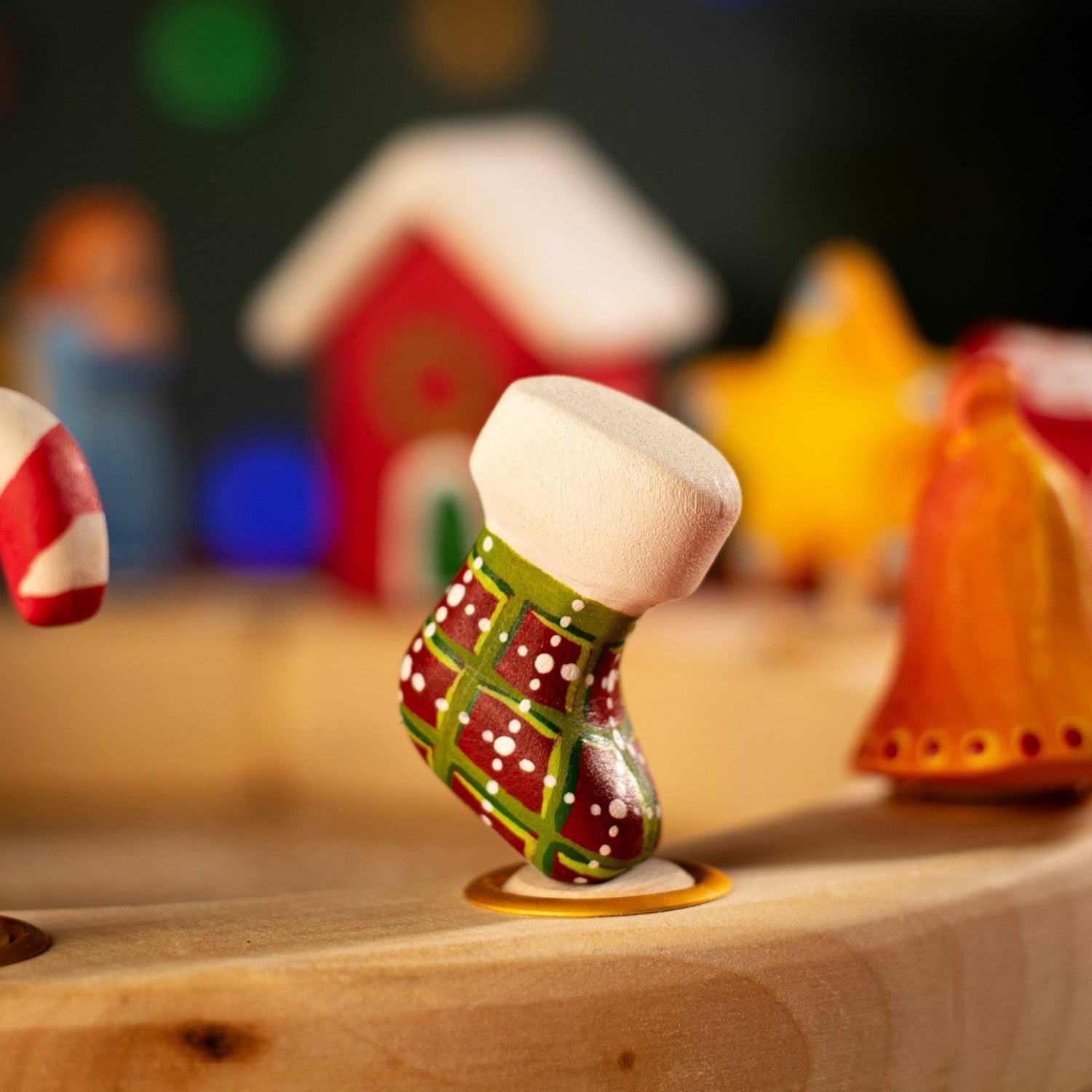 PRE-ORDER Celebration Ring (Full Set) | Wooden Christmas Toy