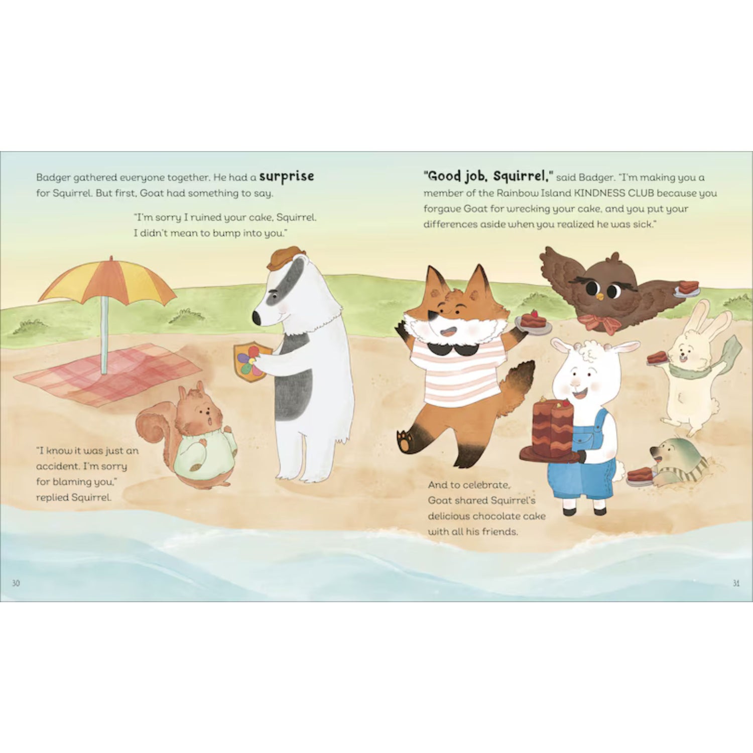Kindness Club Squirrel Learns to Forgive | Hardcover