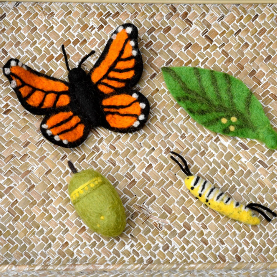 Felt Life Cycle of a Monarch (Playmat Sold Separately)
