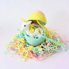 Felt Rainbow Surprise Egg with Unicorn