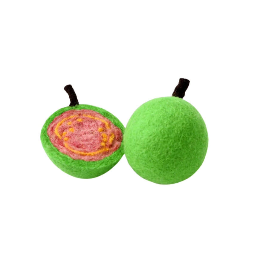 Felt Pink Guava Fruit | Play Food (2pcs)