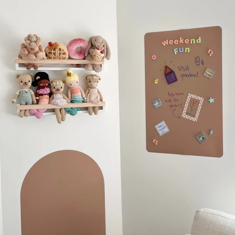 Rectangular Magic Playwall - Magnetic Wall Decal (Caramel)