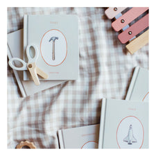 Our Little Library Vol. 3: Dinosaurs, Space, Tools, Bugs, and Sports Board Book Set for Boys & Girls