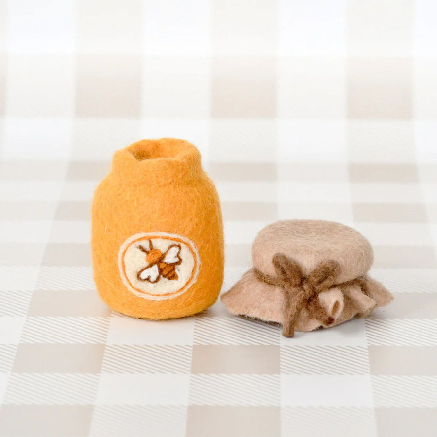 Felt Honey Jar | Play Food