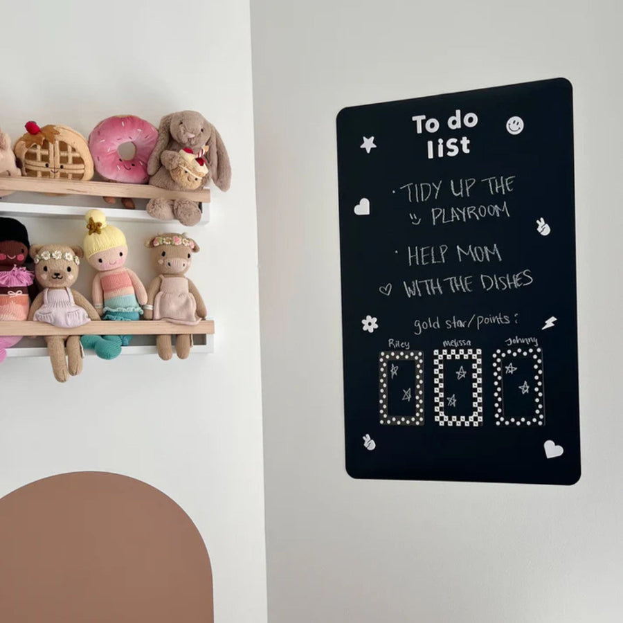 Rectangular Magic Playwall - Magnetic Wall Decal (Midnight)