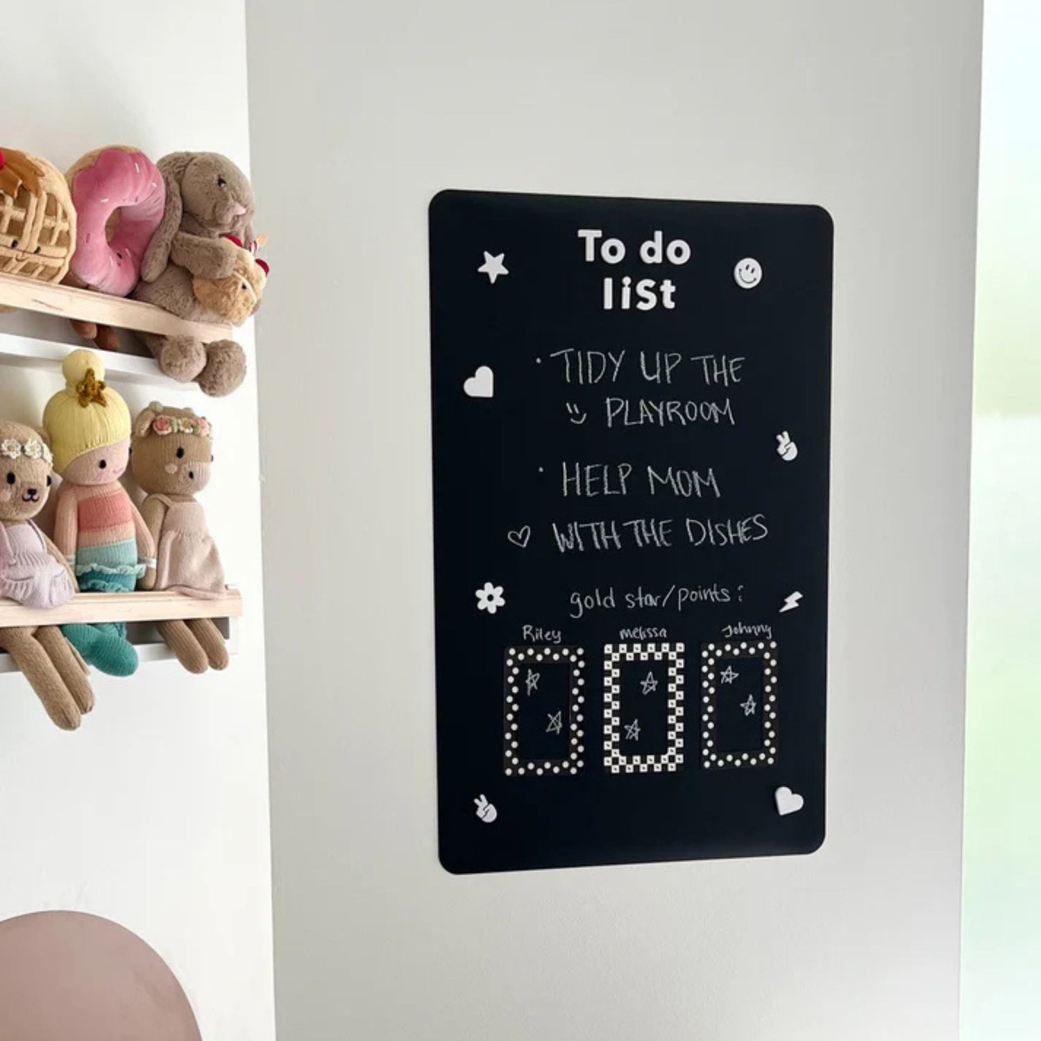 Rectangular Magic Playwall - Magnetic Wall Decal (Midnight)